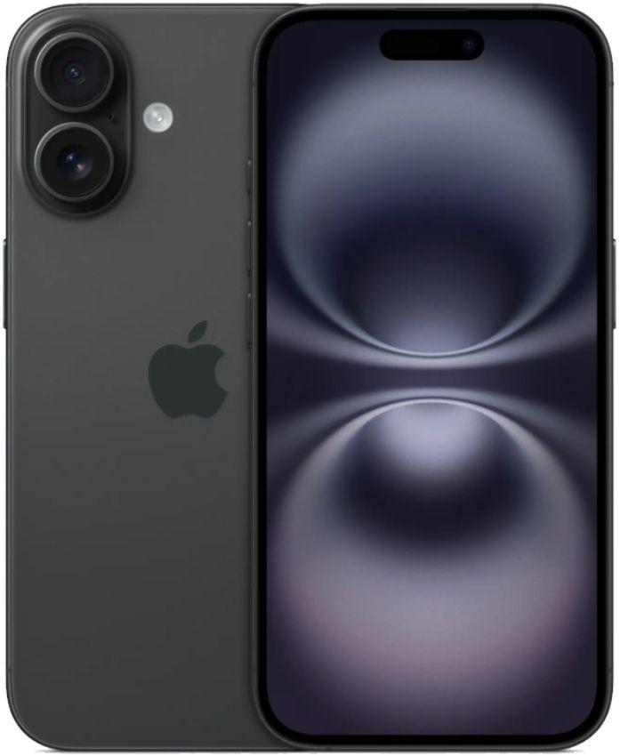 iPhone 16 - 128GB - 1 Physical SIM + eSIM - Black
