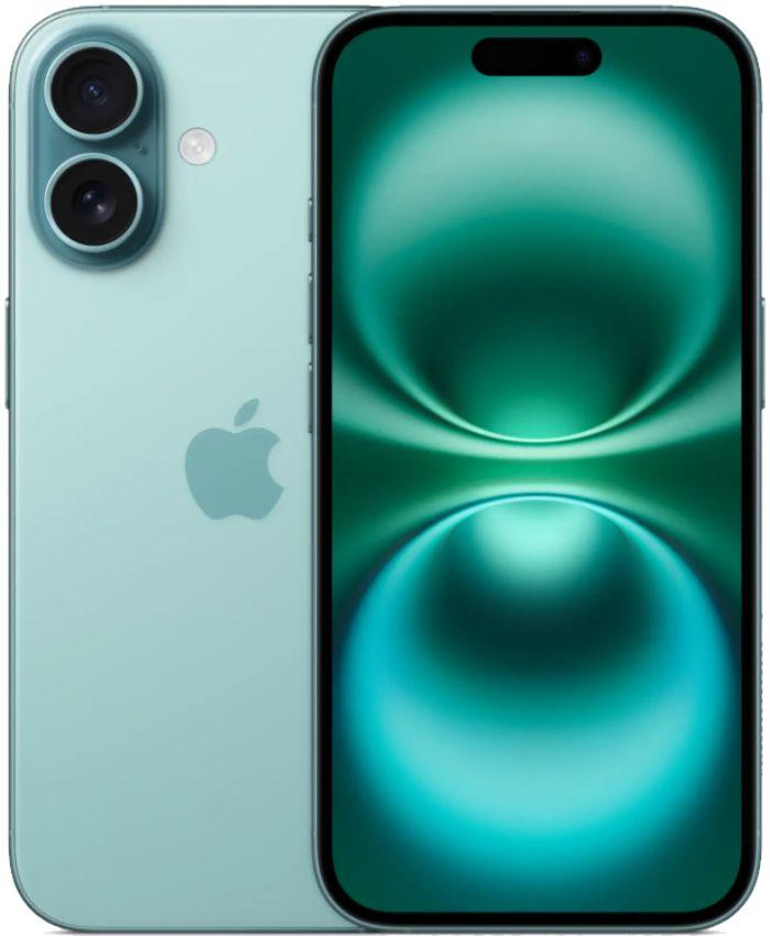 iPhone 16 - 128GB - 1 Physical SIM + eSIM - Teal