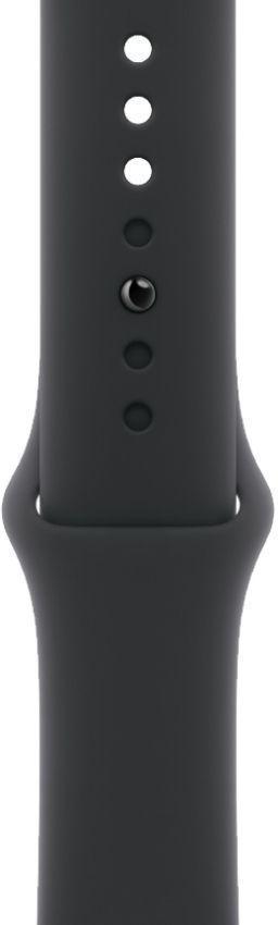 Apple Watch Series 10 (Cellular + GPS) - 64GB - 46mm - Jet Black Aluminum Case with Black Rubber Sport Band - S/M Size
