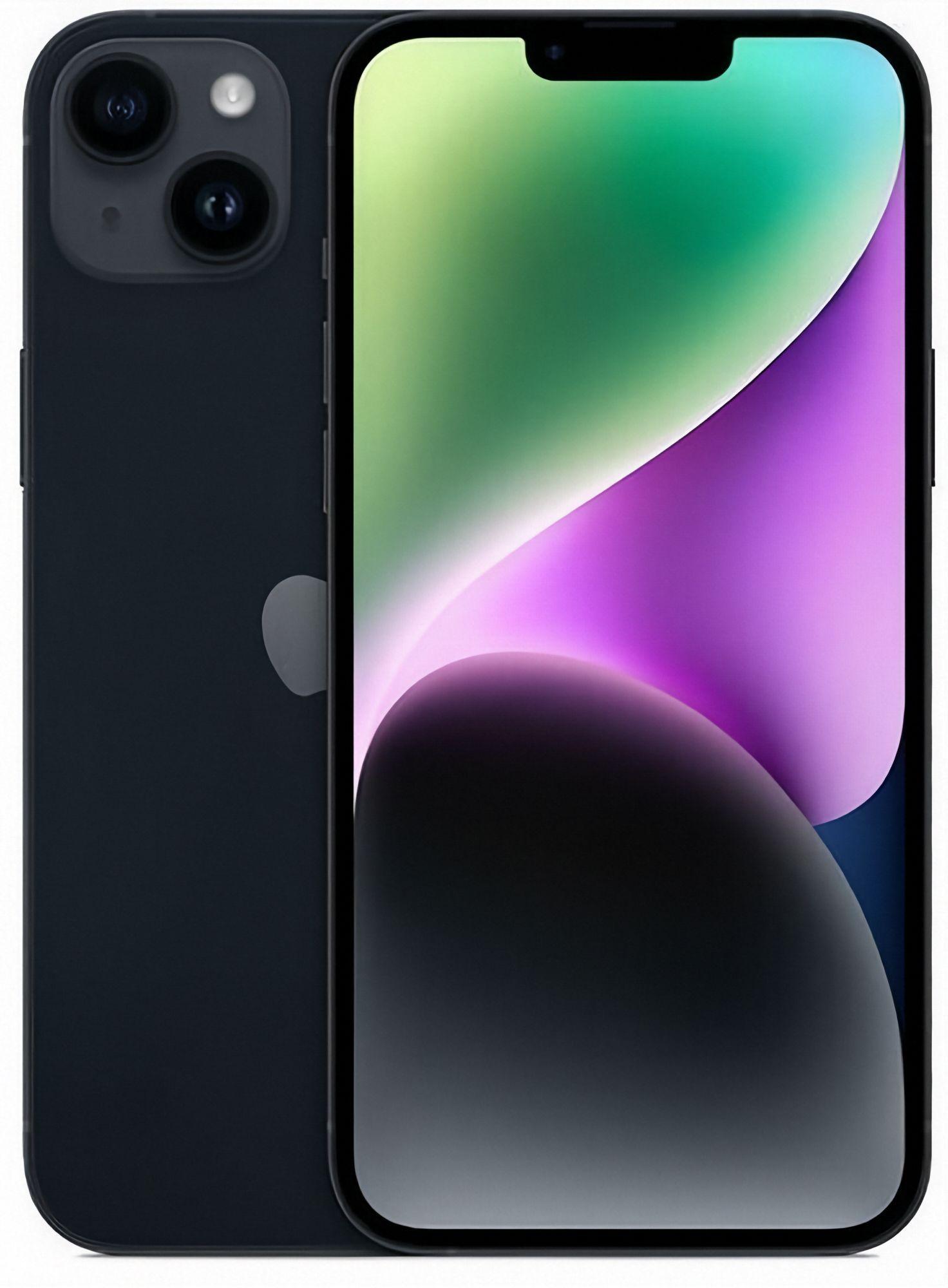 iPhone 14 - 256GB - 1 Physical SIM + eSIM - Midnight