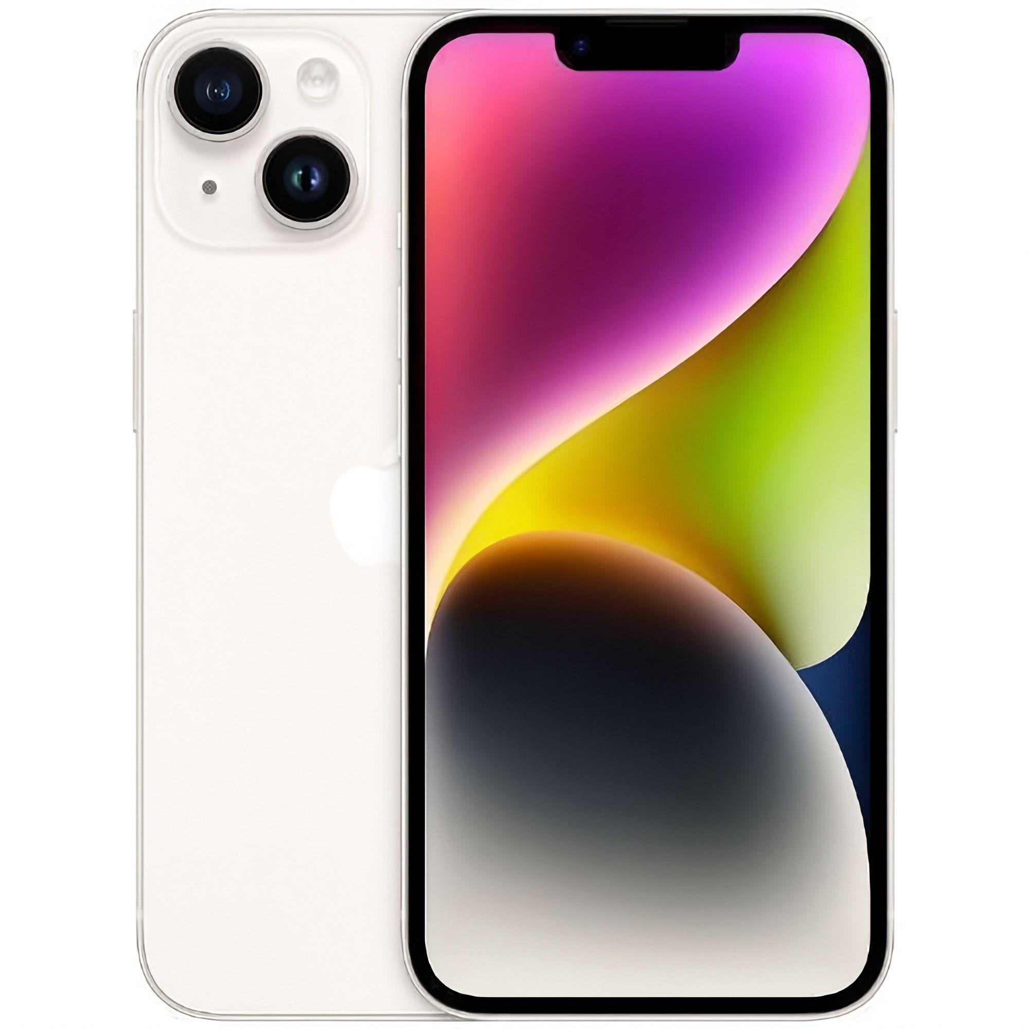 iPhone 14 - 256GB - 1 Physical SIM + eSIM - Starlight