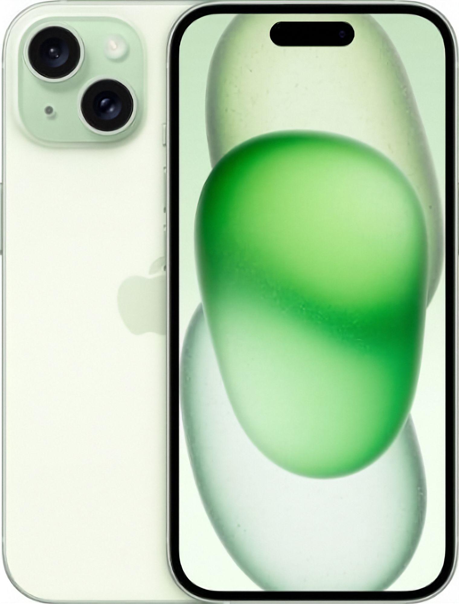 iPhone 15 - 128GB - 1 Physical SIM + eSIM - Green