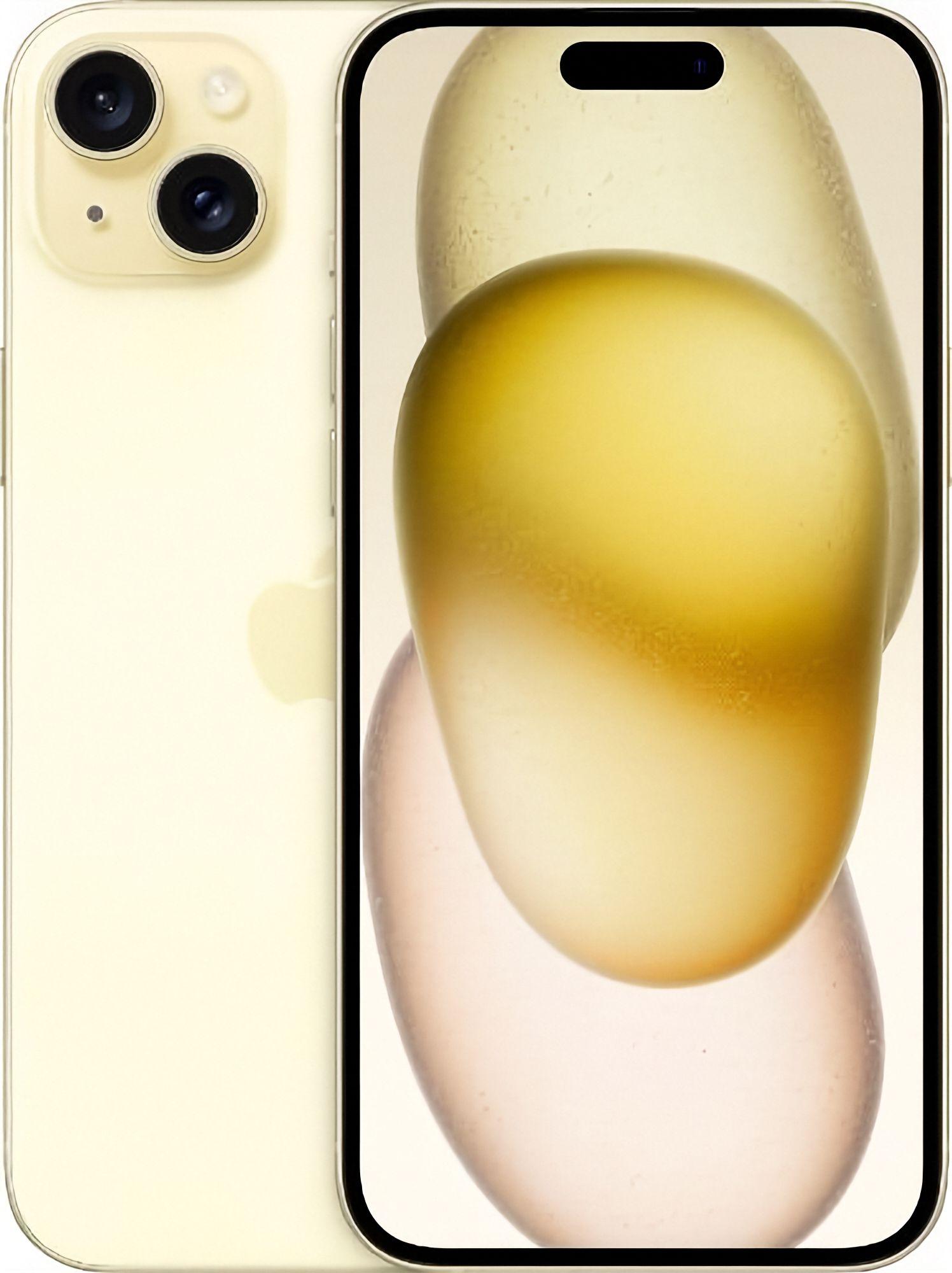 iPhone 15 Plus - 128GB - 1 Physical SIM + eSIM - Yellow