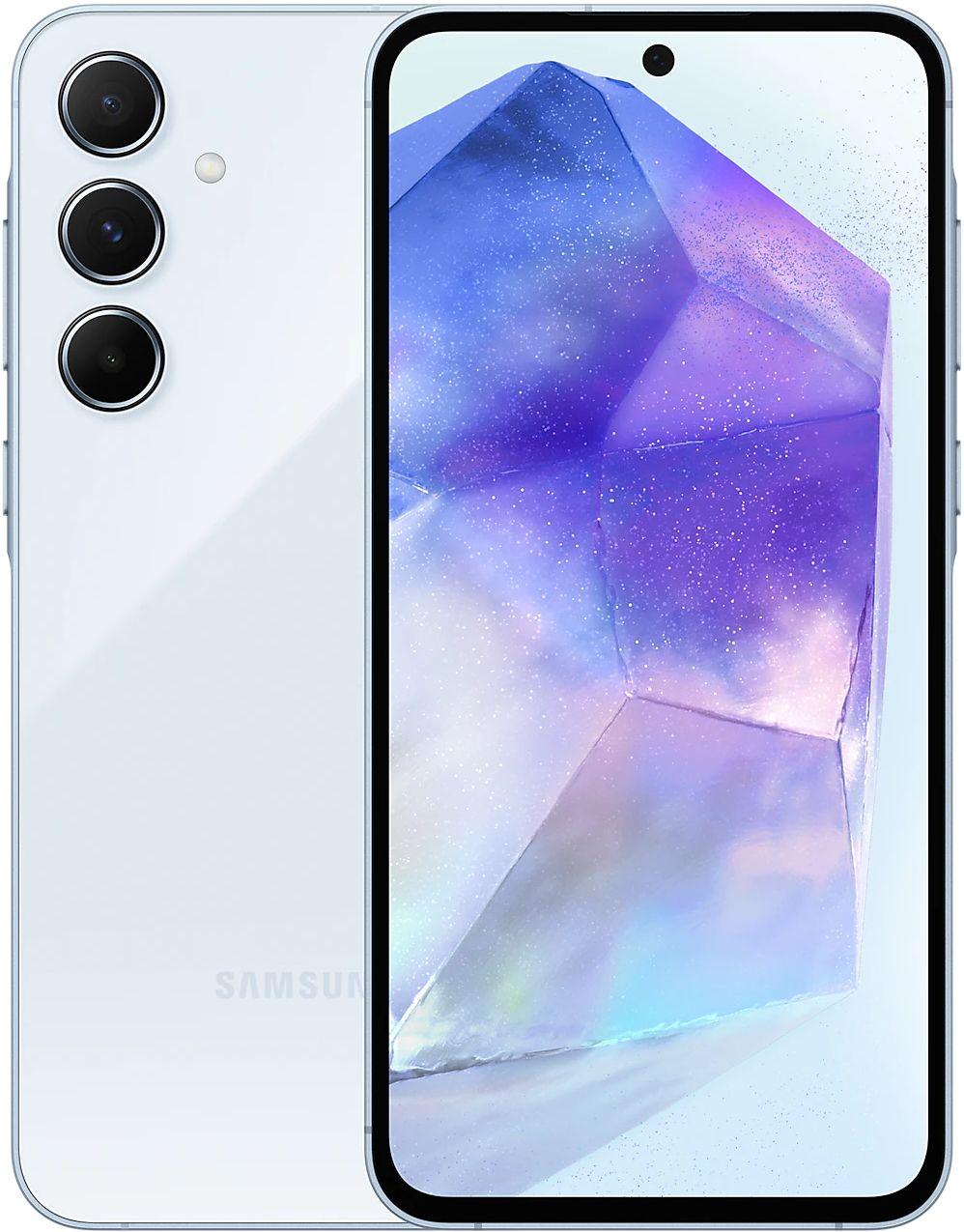 Galaxy A55 - 256GB - 8GB RAM - 2 Physical SIM - Awesome Iceblue