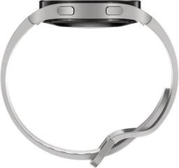 Samsung Galaxy Watch4 (Bluetooth + LTE) - 16GB - 40mm - Silver Aluminum Case with Silver Fluoroelastomer Sport Band
