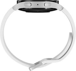 Samsung Galaxy Watch5 (Bluetooth + LTE) - 16GB - 44mm - Silver Aluminum Case with White Fluoroelastomer Sport Band