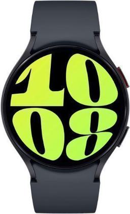 Samsung Galaxy Watch6 (Bluetooth + LTE) - 16GB - 44mm - Graphite Aluminum Case with Black Fluoroelastomer Sports Band