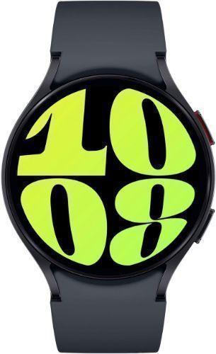 Samsung Galaxy Watch6 (Bluetooth + LTE) - 16GB - 44mm - Graphite Aluminum Case with Black Fluoroelastomer Sports Band