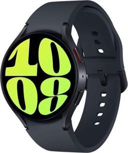 Samsung Galaxy Watch6 (Bluetooth + LTE) - 16GB - 44mm - Graphite Aluminum Case with Black Fluoroelastomer Sports Band